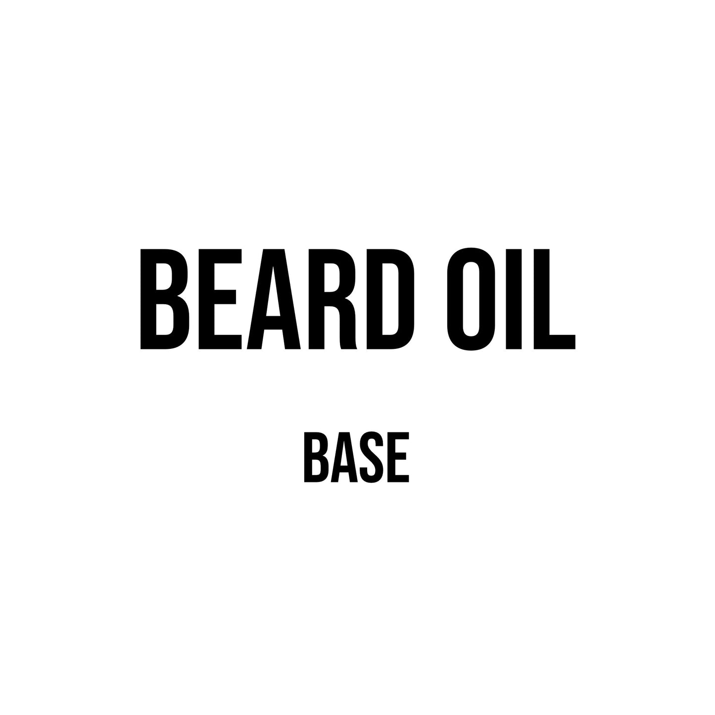 Beard Oil Base
