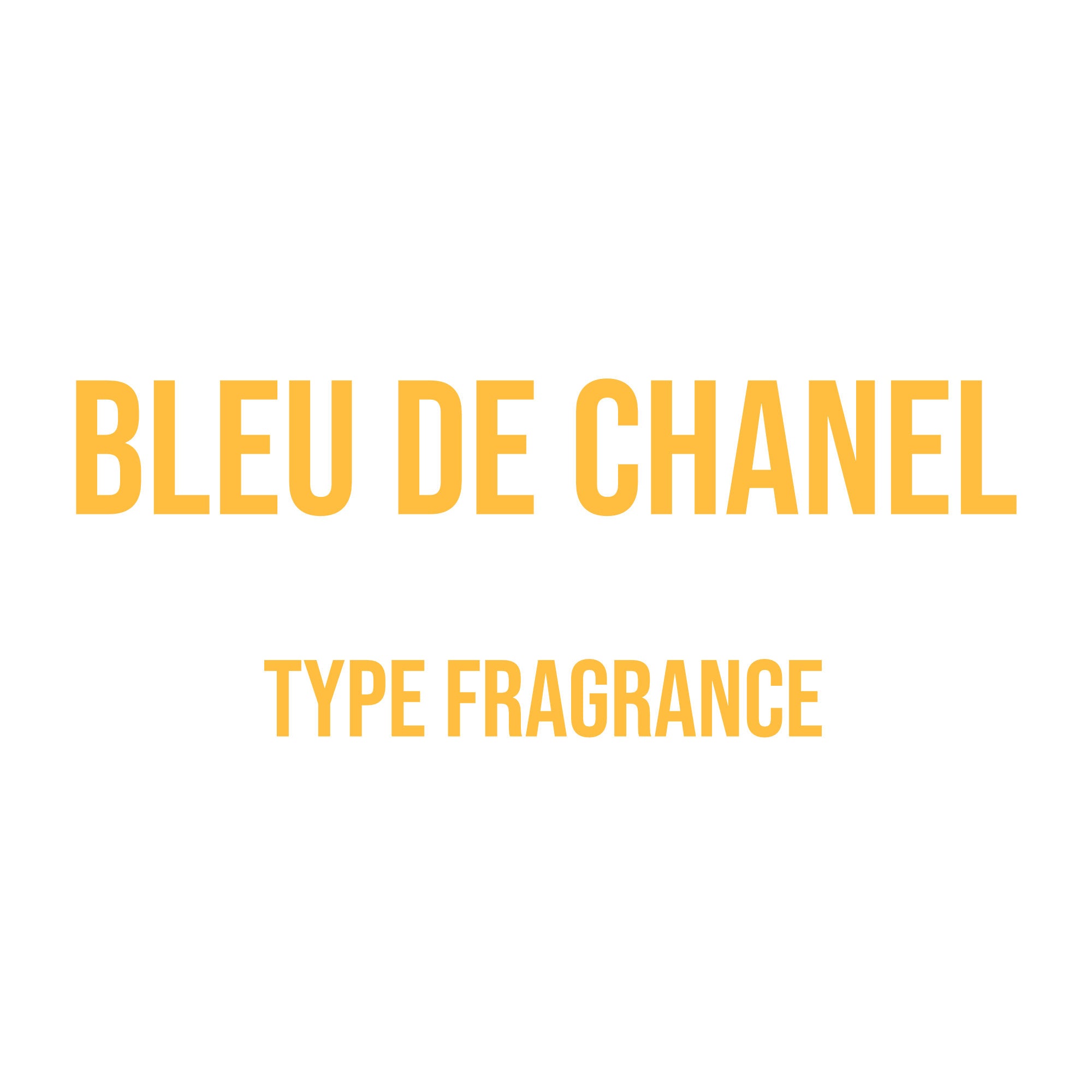 Bleu de Chanel Type Fragrance – World of Aromas