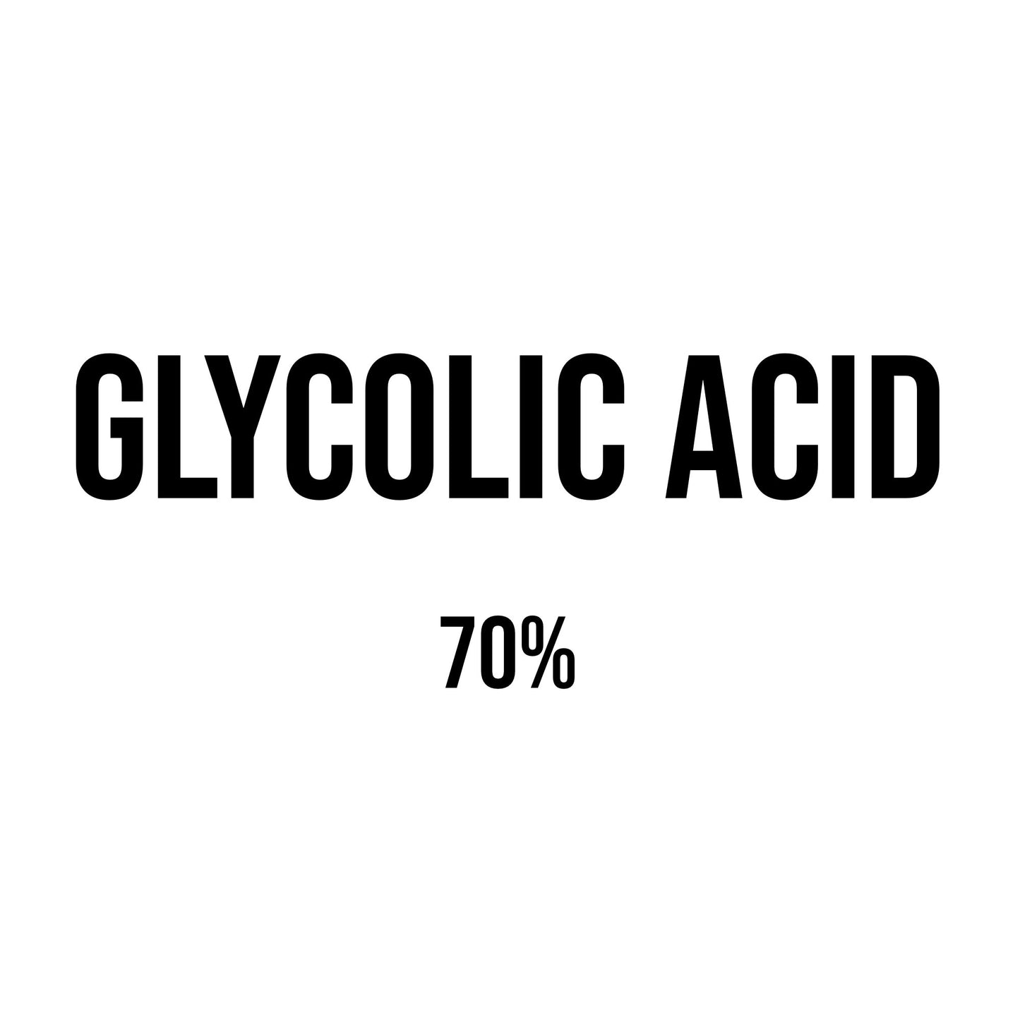 Glycolic Acid (70%)