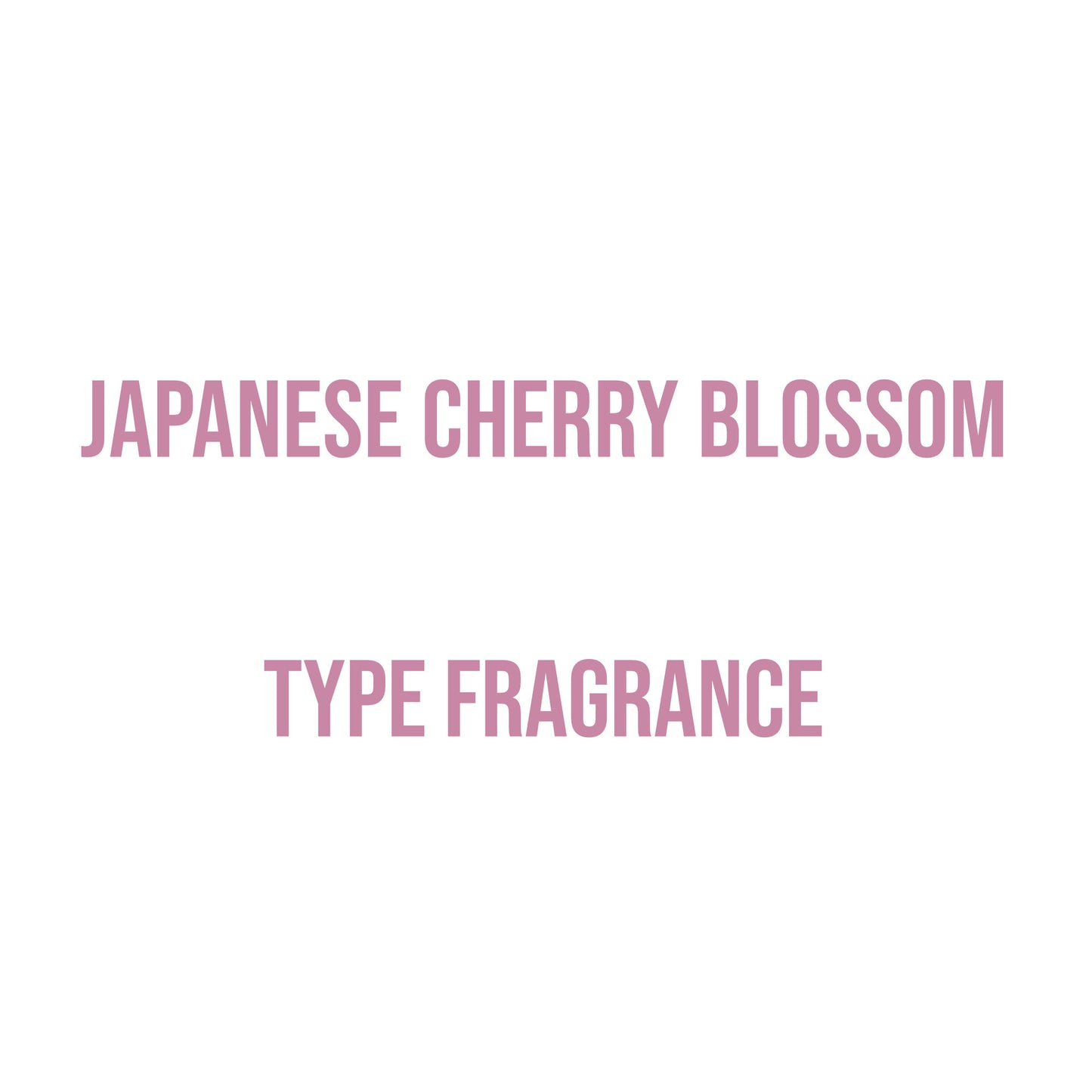 Japanese Cherry Blossom Type Fragrance
