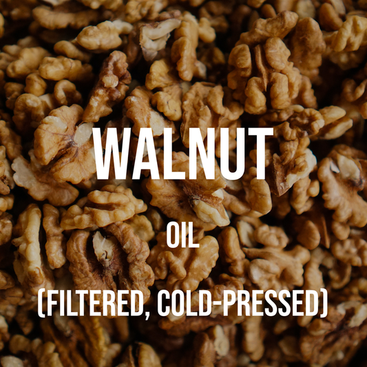 Walnut Oil (Filtered, Cold-Pressed)